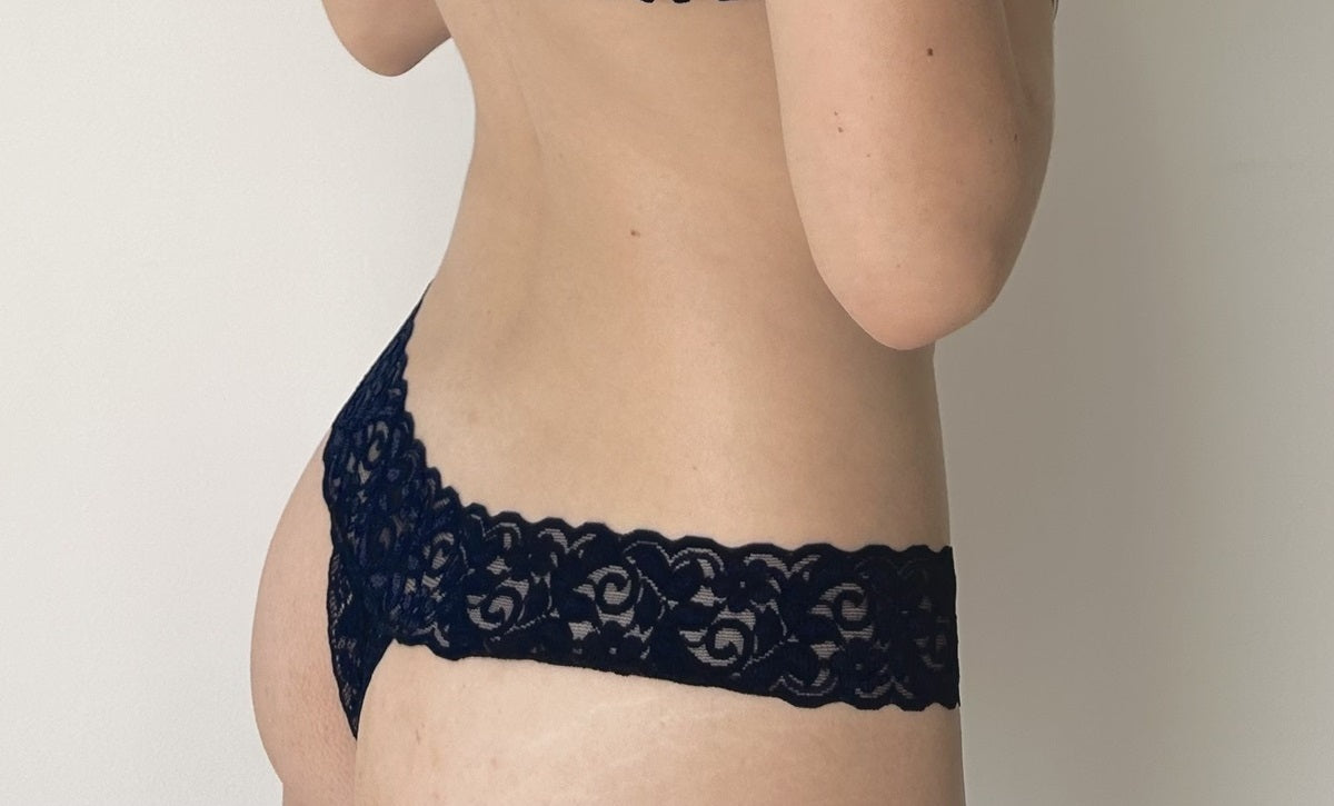 Panty Azurita Azul Oscuro