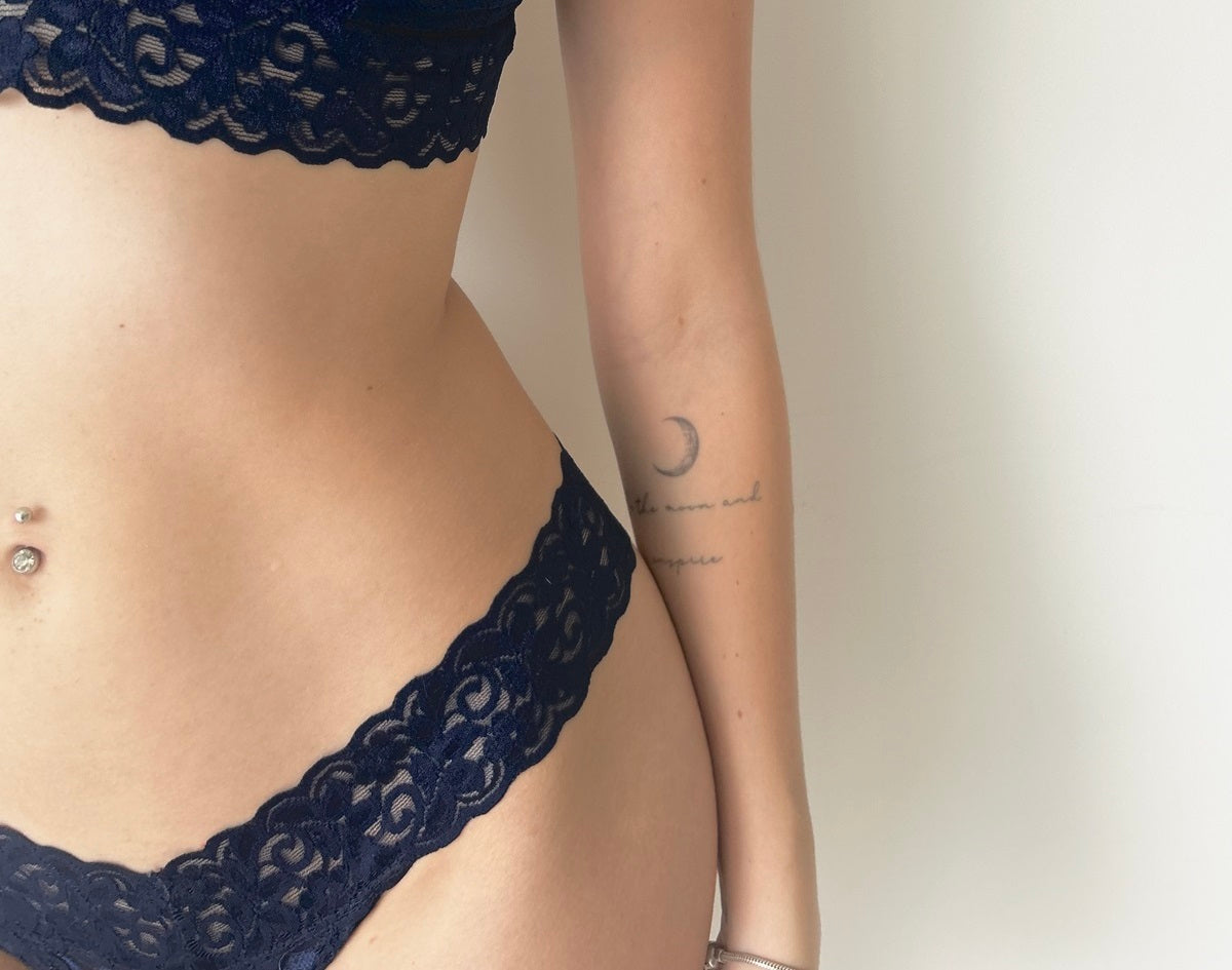 Panty Azurita Azul Oscuro